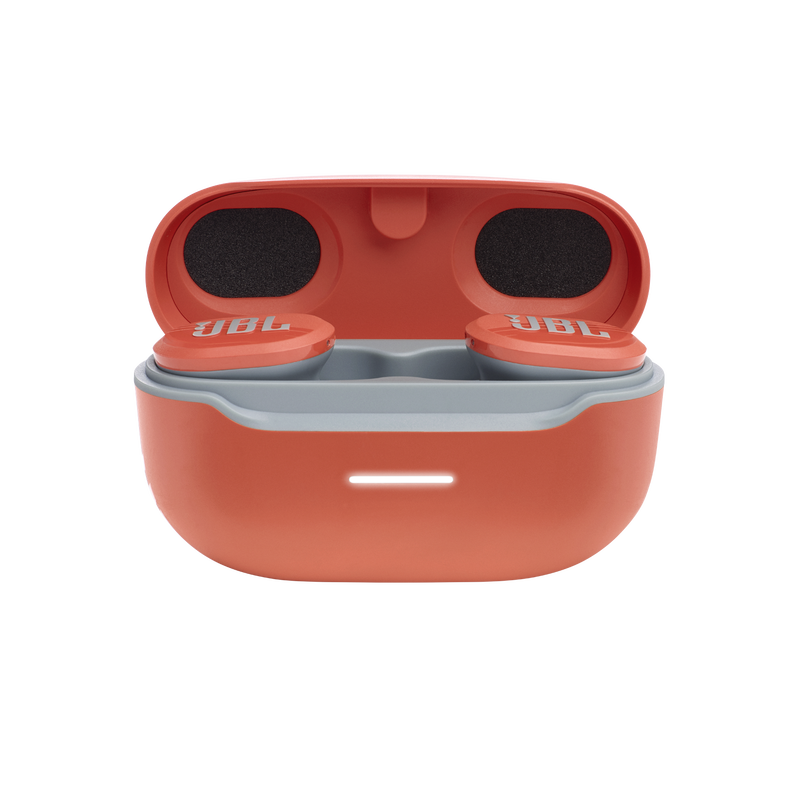 JBL Endurance Race TWS - Coral - Waterproof true wireless active sport earbuds - Detailshot 2 image number null